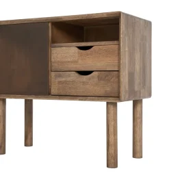 Komoda AMY 80 cm drewno kauczuk