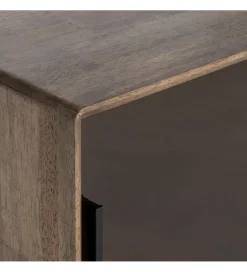 Komoda AMY 80 cm drewno kauczuk