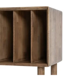 Komoda AMY 80 cm drewno kauczuk