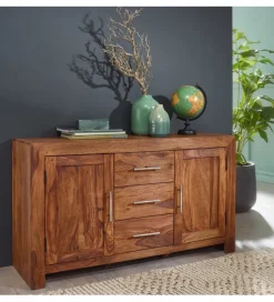 Komoda ARISZA 118 cm drewno sheesham