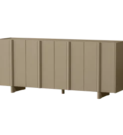 Komoda BASU 200 cm drewno sosny piaskowa