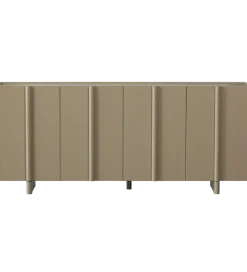 Komoda BASU 200 cm drewno sosny piaskowa