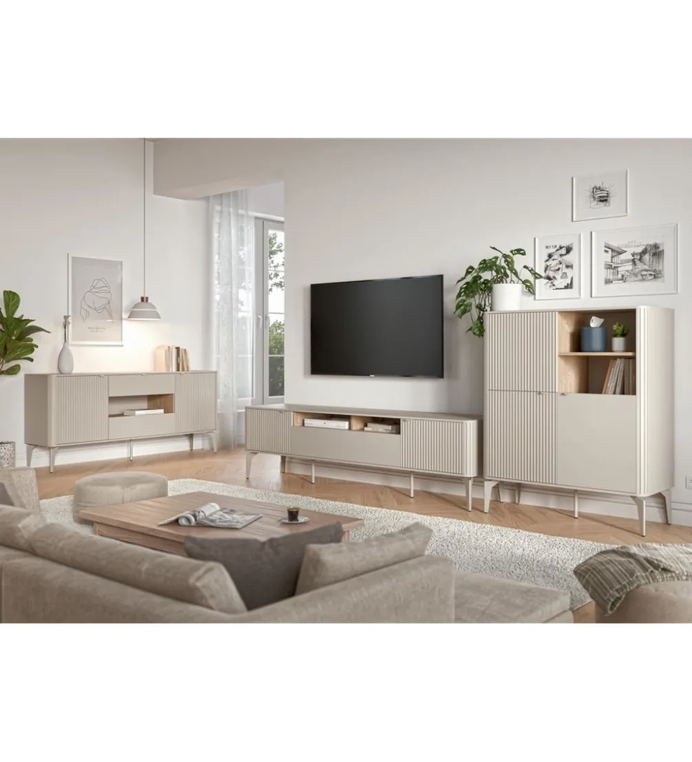 Komoda BELUCI 160 cm kaszmir