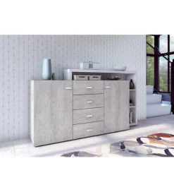 Komoda BOTA 180 cm w optyce betonu