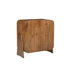 Komoda BRASIL 75 cm drewno mango brązowa