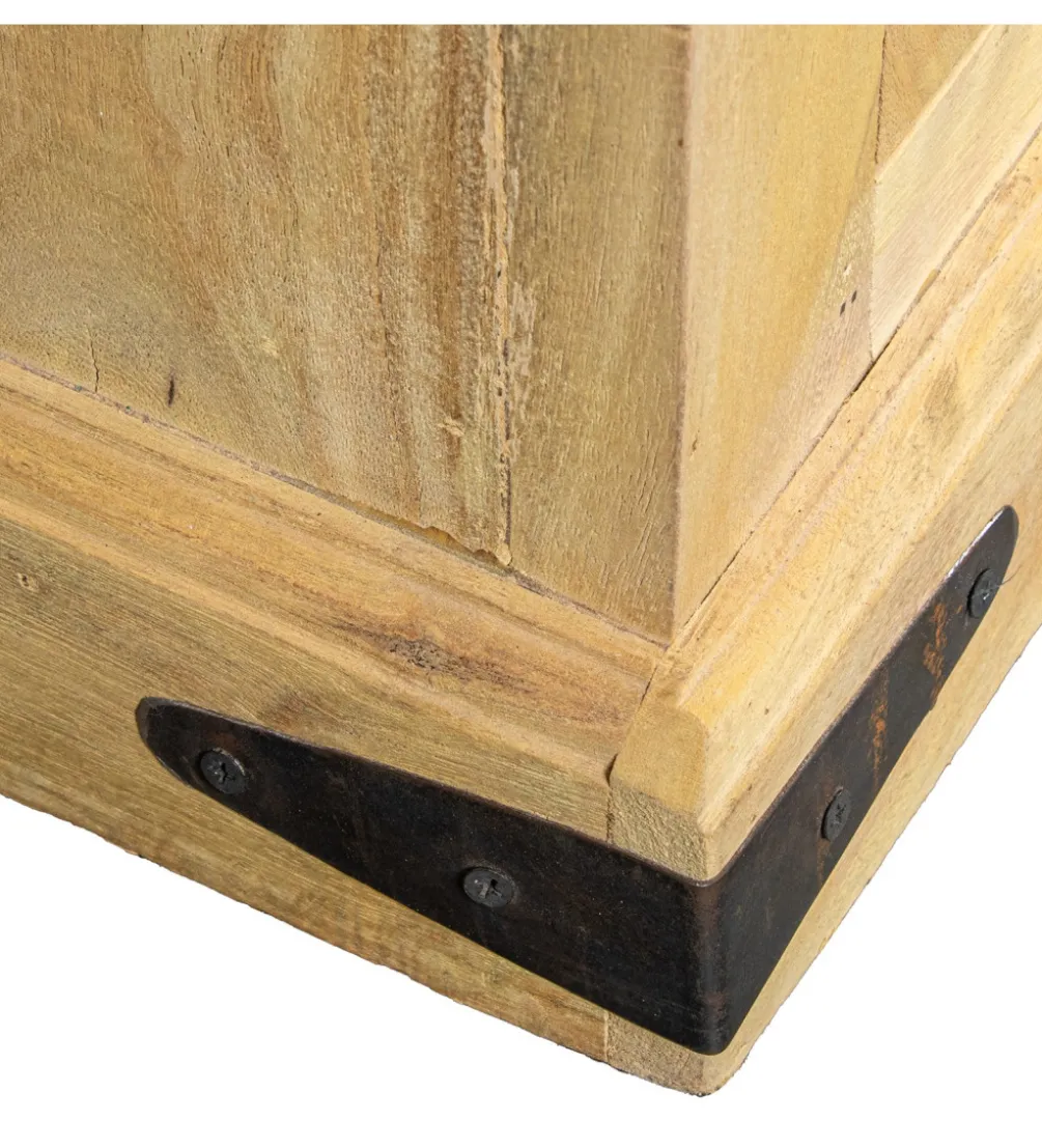 Komoda BRUNEMIN 180 cm drewno mango