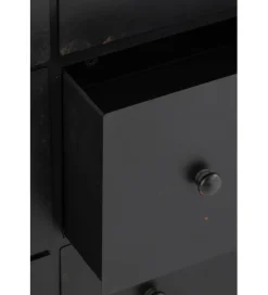 Komoda CADE 175 cm czarna