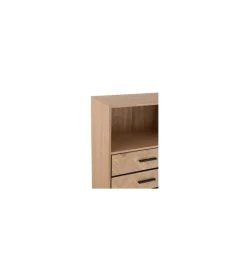 Komoda Caldera 160 cm srebrna