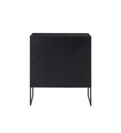 Komoda CANE PANE 89 cm naturalna czarna