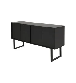 Komoda CARINO 151 cm srebrna