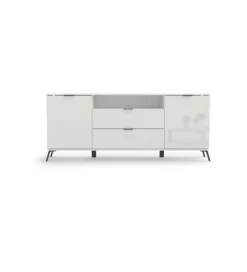 Komoda CASABLANCA 180 cm biała
