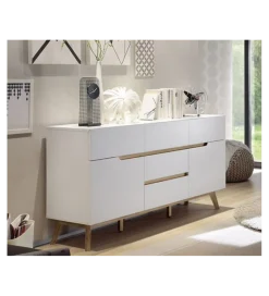 Komoda CERVO 145 cm biała