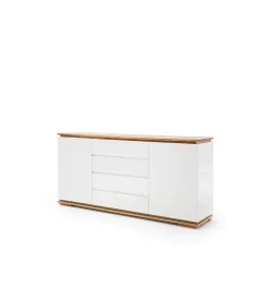Komoda CHIARO 170 Cm Biało kremowa