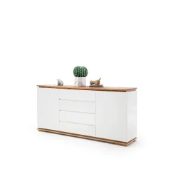 Komoda CHIARO 170 Cm Biało kremowa