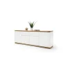 Komoda CHIARO 180 cm biało kremowa