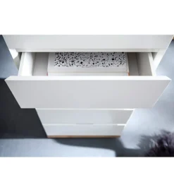 Komoda CHIARO 50 Cm biało kremowa