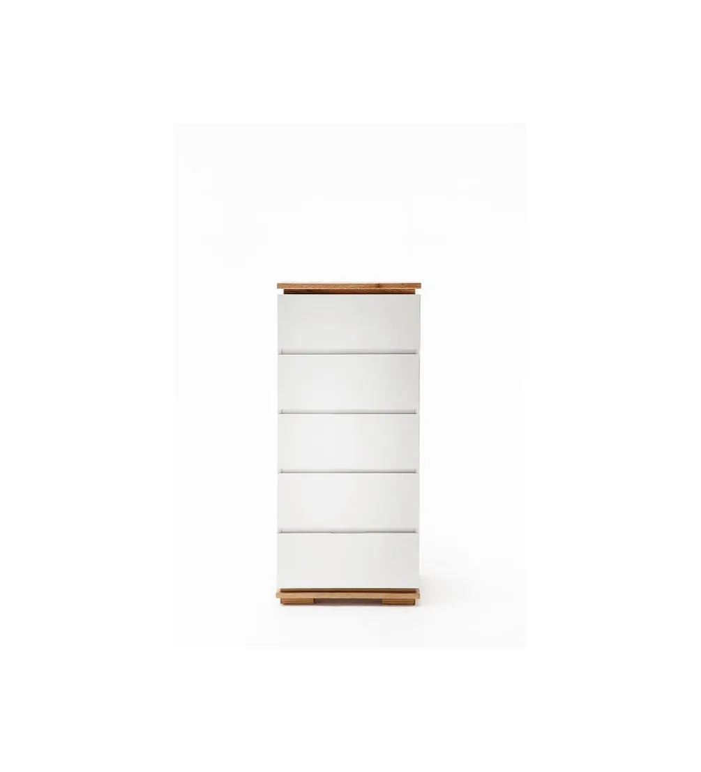 Komoda CHIARO 50 Cm biało kremowa