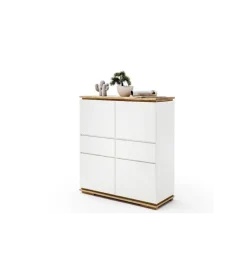 Komoda CHIARO 100 Cm biało kremowa