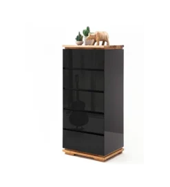 Komoda CHIARO 50 cm czarna