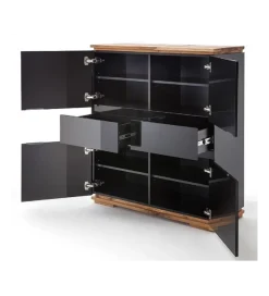 Komoda CHIARO 100 cm czarna