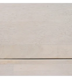 Komoda COSTARIC 83 cm drewno mango bielona