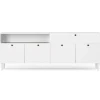 Komoda DULLUM 200 cm biały
