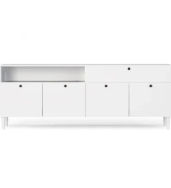 Komoda DULLUM 200 cm biały