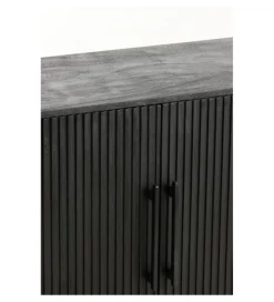 Komoda DUMOSI 140 cm czarna