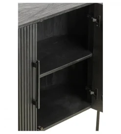 Komoda DUMOSI 140 cm czarna