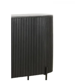 Komoda DUMOSI 140 cm czarna