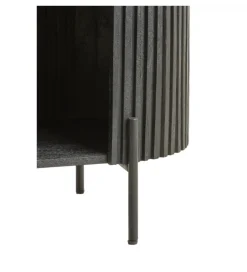 Komoda DUMOSI 100 cm czarna