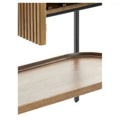 Komoda DUMOSI 165 cm naturalne brązowy