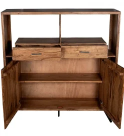 Komoda ESTARNA 150 cm drewno akacja