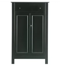 Komoda EVA 150 cm drewno sosna czarna