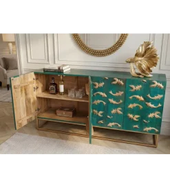 Komoda GIULIO 180 x 80 cm naturalna