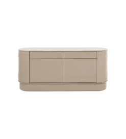 Komoda GLOSSY 160 x 76 cm taupe