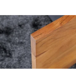 Komoda GRAND ACACIA 120 cm drewno akcja LED