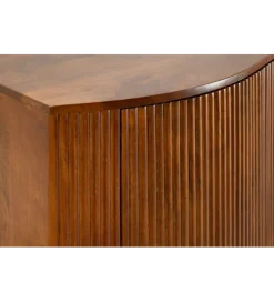 Komoda GRANDEUR 180 cm drewno mango brązowa