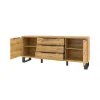 Komoda Halle 200 cm w optyce dąb wotan