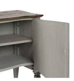 Komoda HALMANDI 100 cm drewno mindi