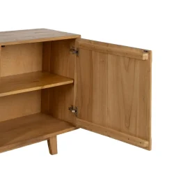 Komoda HOKON 130 cm drewno mindi