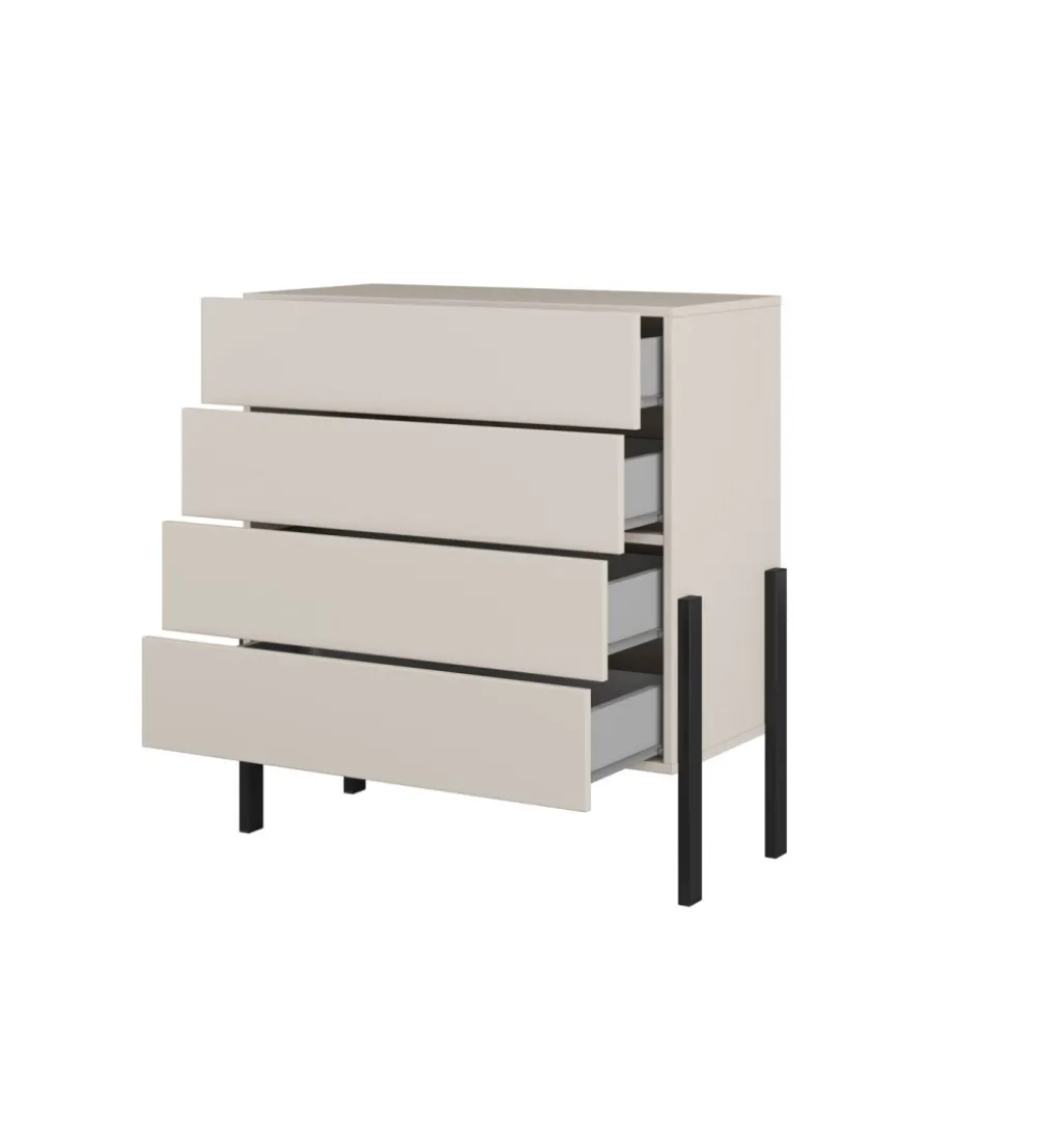 Komoda JUKON 84 cm kaszmir
