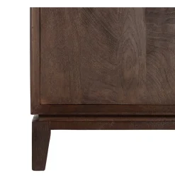 Komoda KILIAN 190 cm drewno mango brązowa