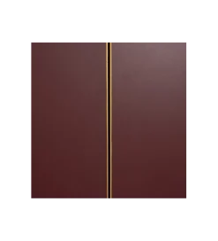 Komoda KOKOSIN 100 cm bordowy