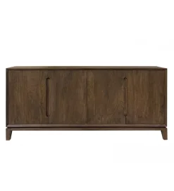 Komoda KORTE 190 cm drewno mango brąz