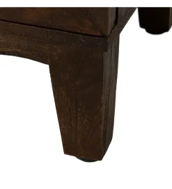 Komoda KOST 80 cm drewno mango brązowy