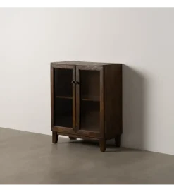 Komoda KOST 80 cm drewno mango brązowy