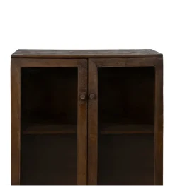 Komoda KOST 80 cm drewno mango brązowy