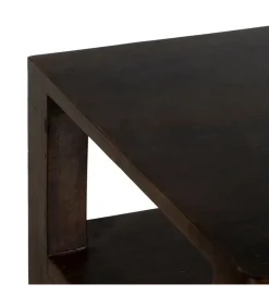 Komoda KURT 120 cm drewno mango ciemny brąz
