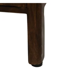Komoda KURT 190 cm drewno mango ciemny brąz